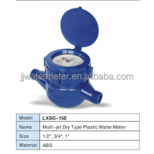 1/2 inch water meter plastic ABS digital Water flow Meter